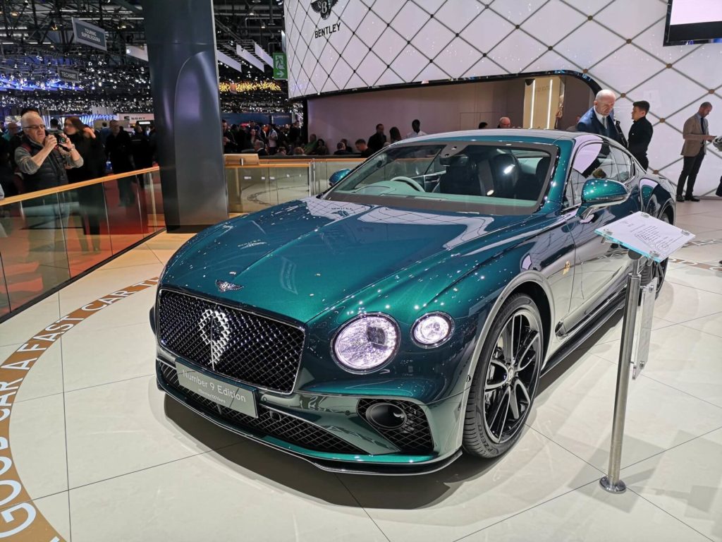 BENTLEY Continental GT Number 9 Edition by Mulliner - Ženeva 2019