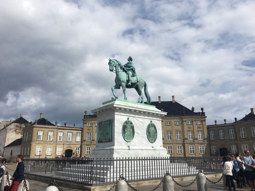 Amelienborg slot Kodaň