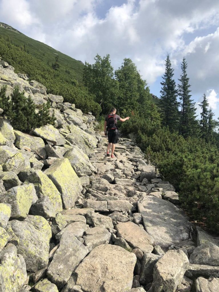 Cesta na skalnaté pleso - Hrebienok - Skalnaté pleso