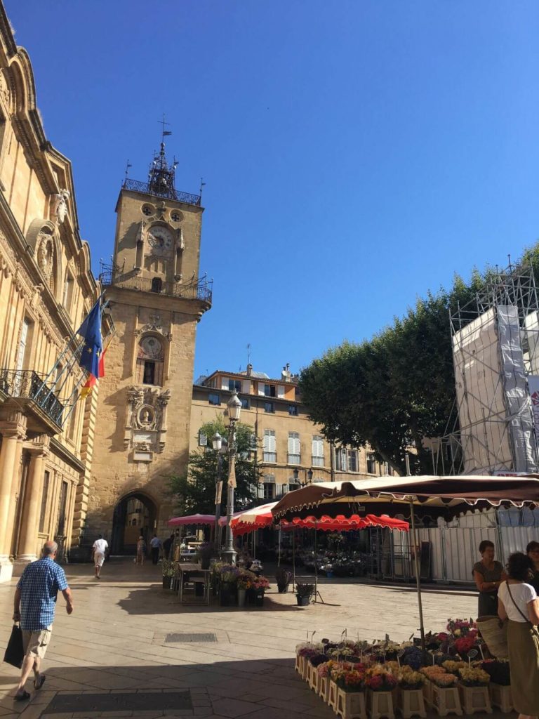 Náměstí Aix en Provence