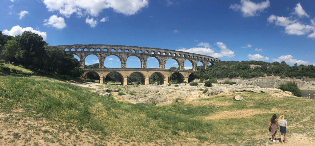 Pont du Gard panorama