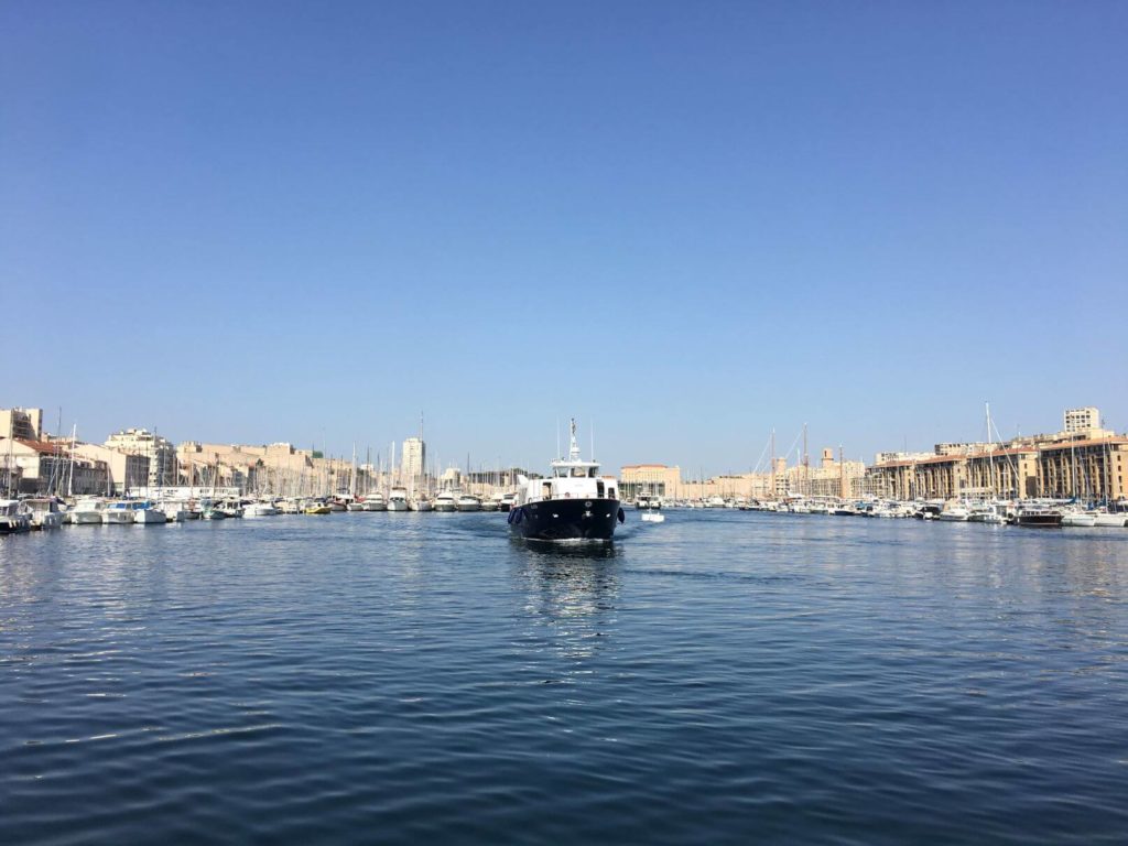 Vieux Port Marseille - lodě