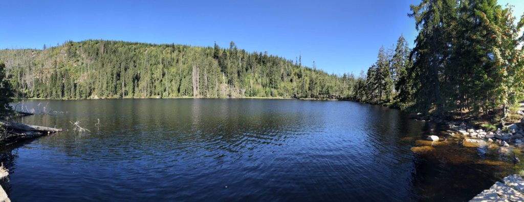 Prášilské jezero Šumava