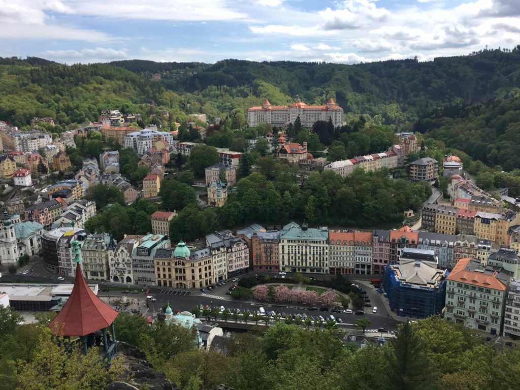 Karlovy Vary výhled