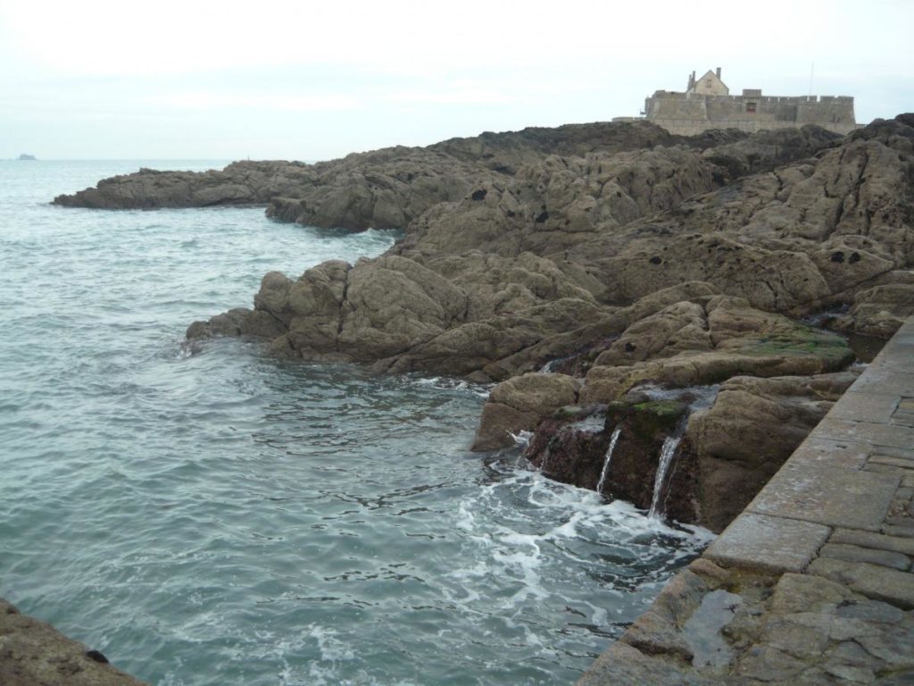 Cesta na pevnost Saint Malo