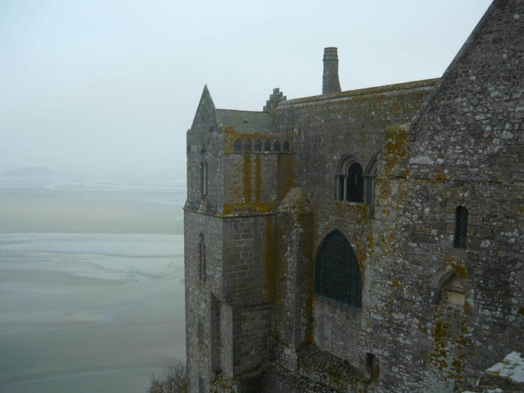 Mont Saint Michel stavby