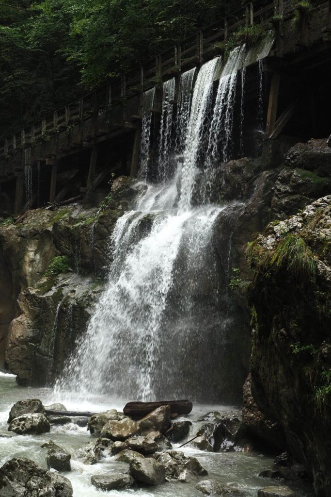 Na začátku Seisenbergklamm