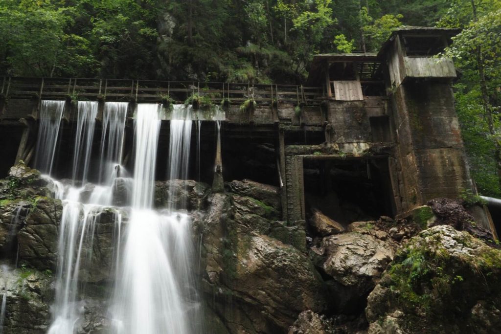 Seisenbergklamm začátek cesty