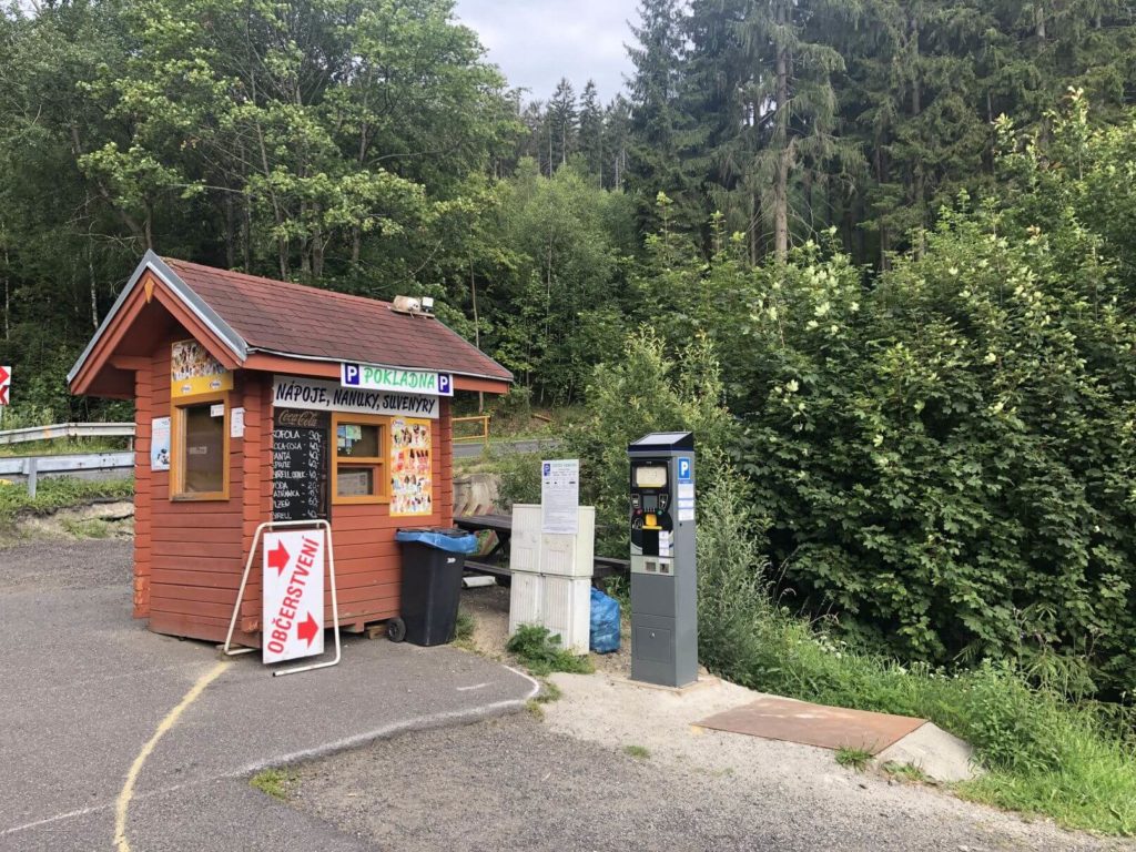 Parkování Ještěd automat