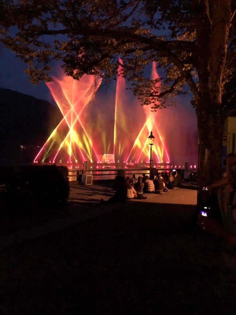 Laser show Zell