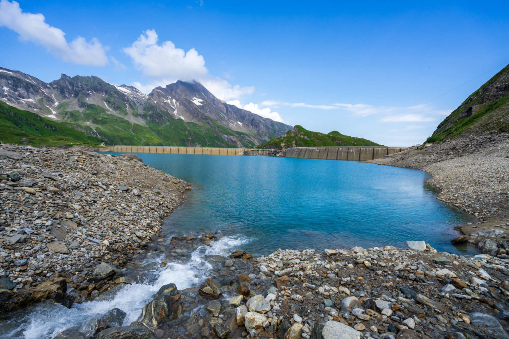 Mooserboden z druhé strany