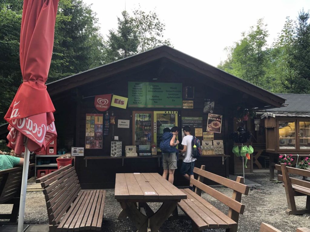 Občerstvení Kitzlochklamm