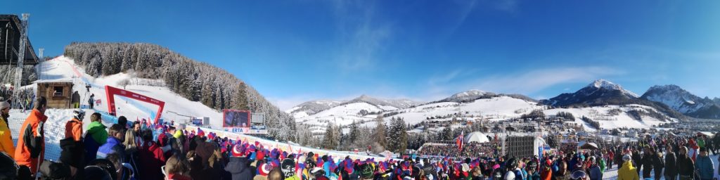 Kronplatz - světový pohár ve sjezdu - St. Vigil Erta 2019