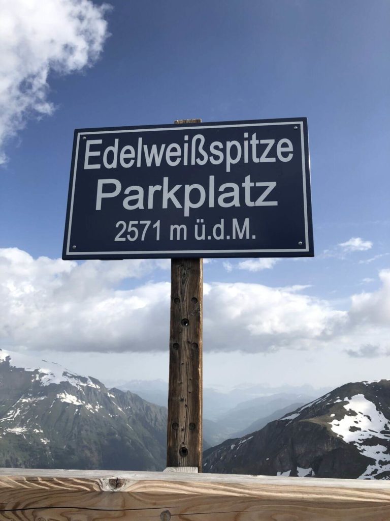 Parkování Edelweisspitze