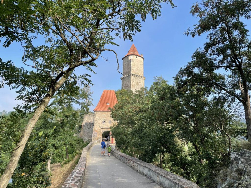 Hrad Zvíkov Jižní Čechy
