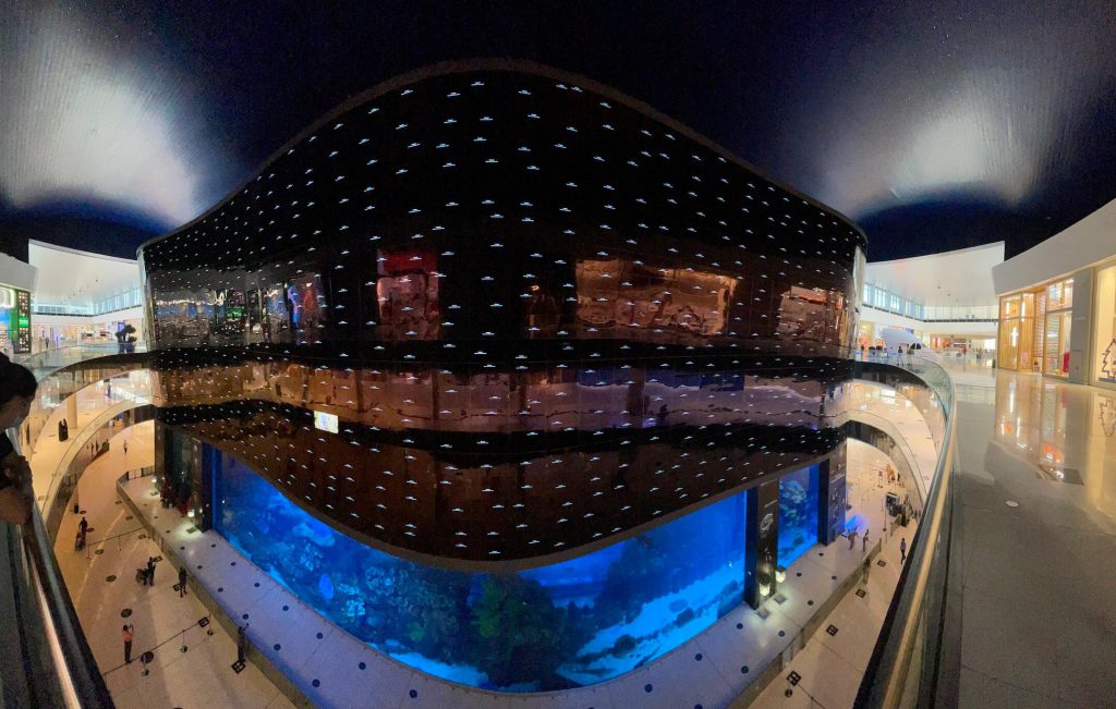 Akvárium v Dubai Mall