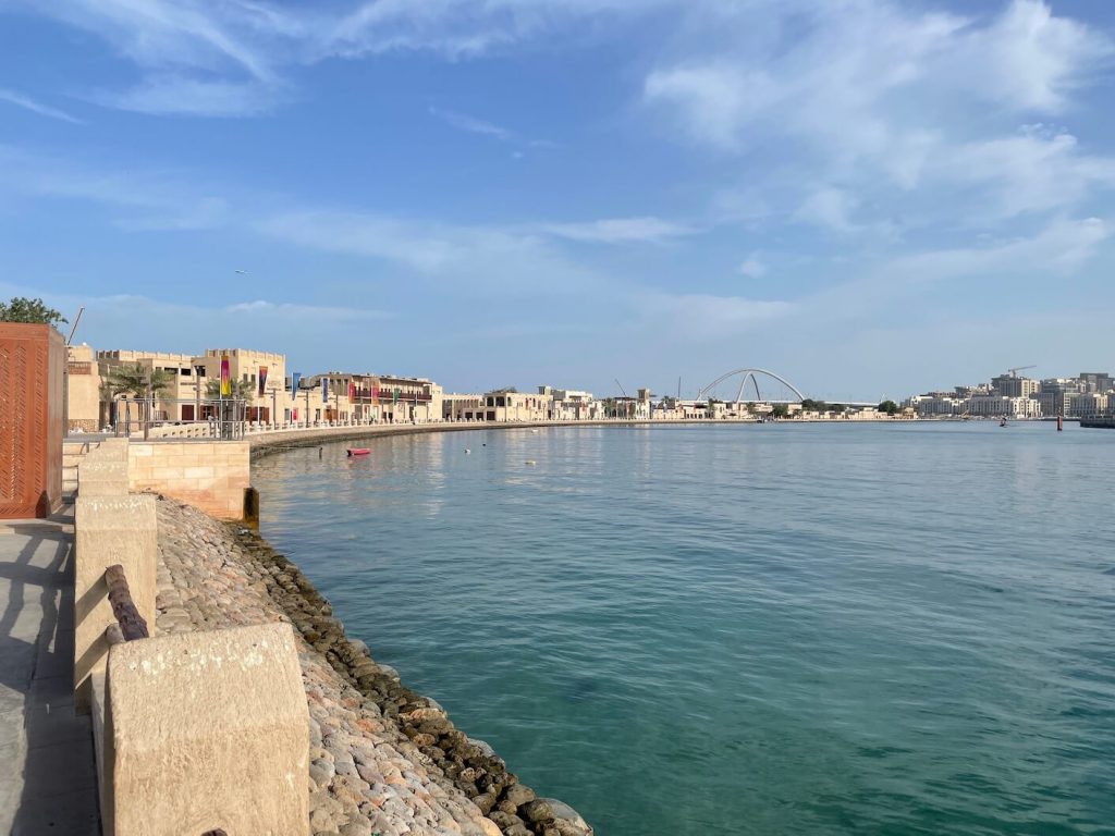 Dubai Creek promenáda