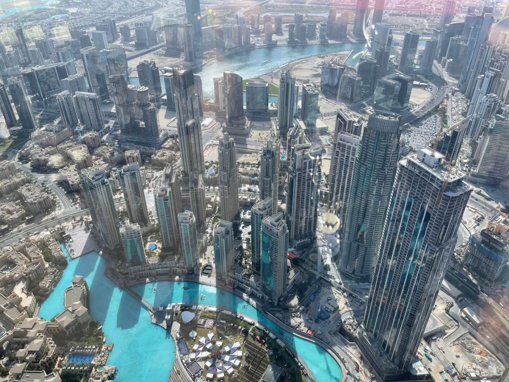 Dubaj z Burj Khalifa