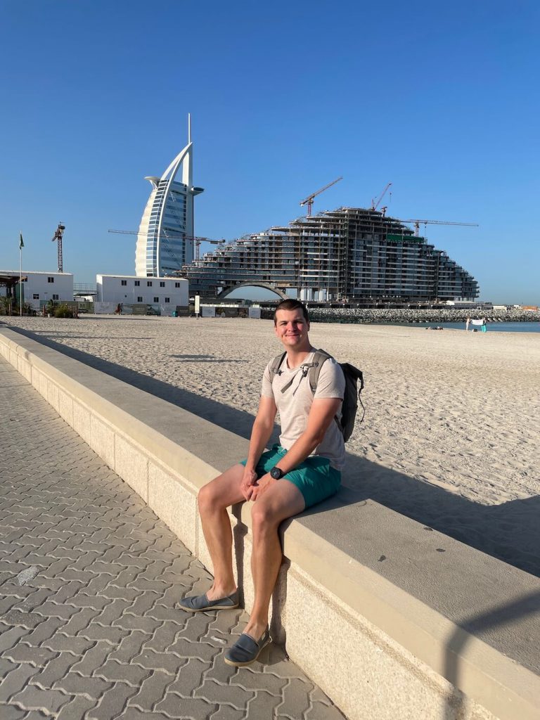 Petr a Burj Al Arab