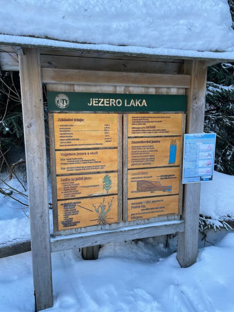 Info jezero Laka