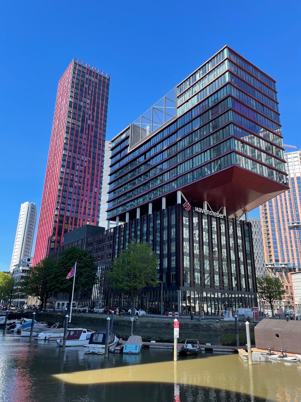 Moderní stavby Rotterdam
