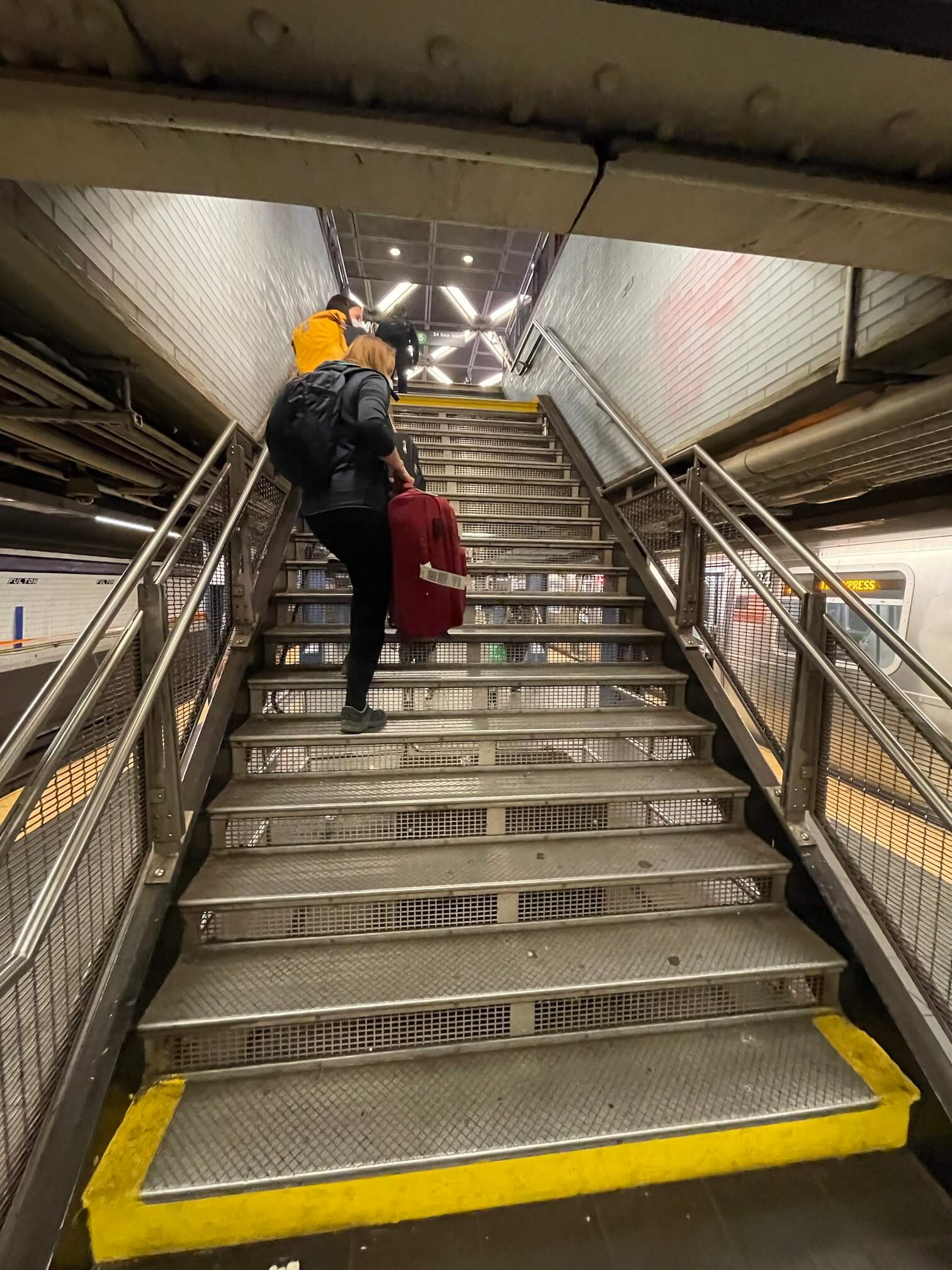 Schody do metra