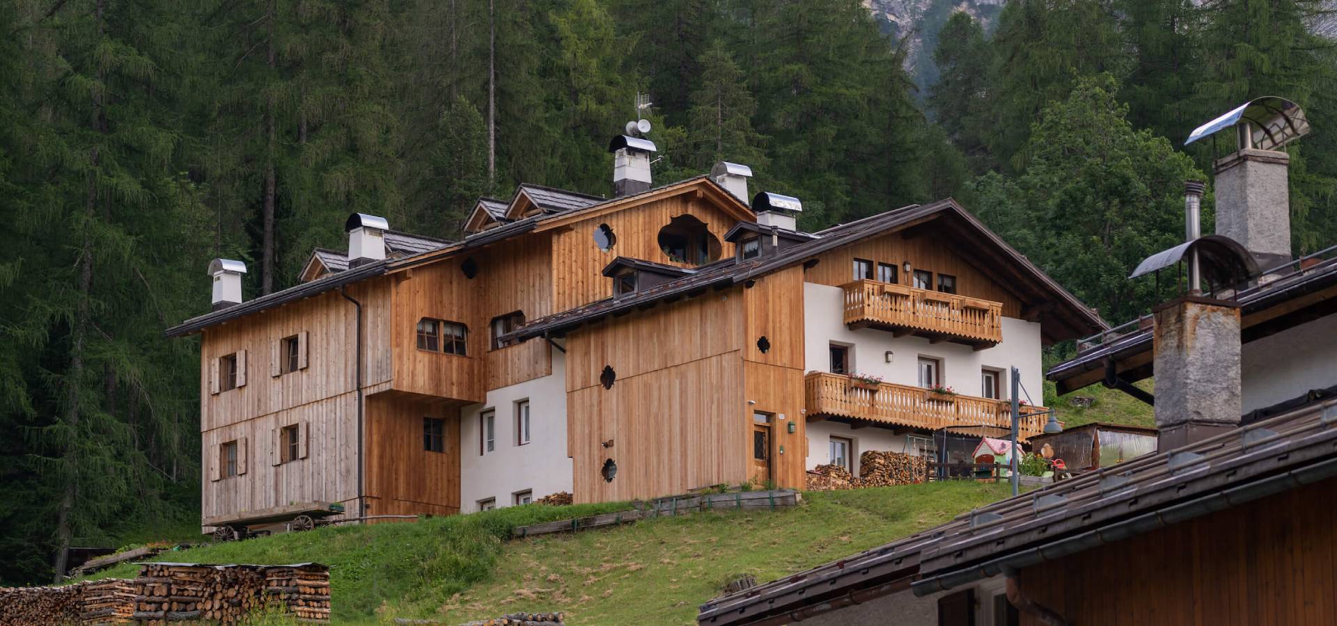 Ubytování v Ciasa Coletin Dolomity