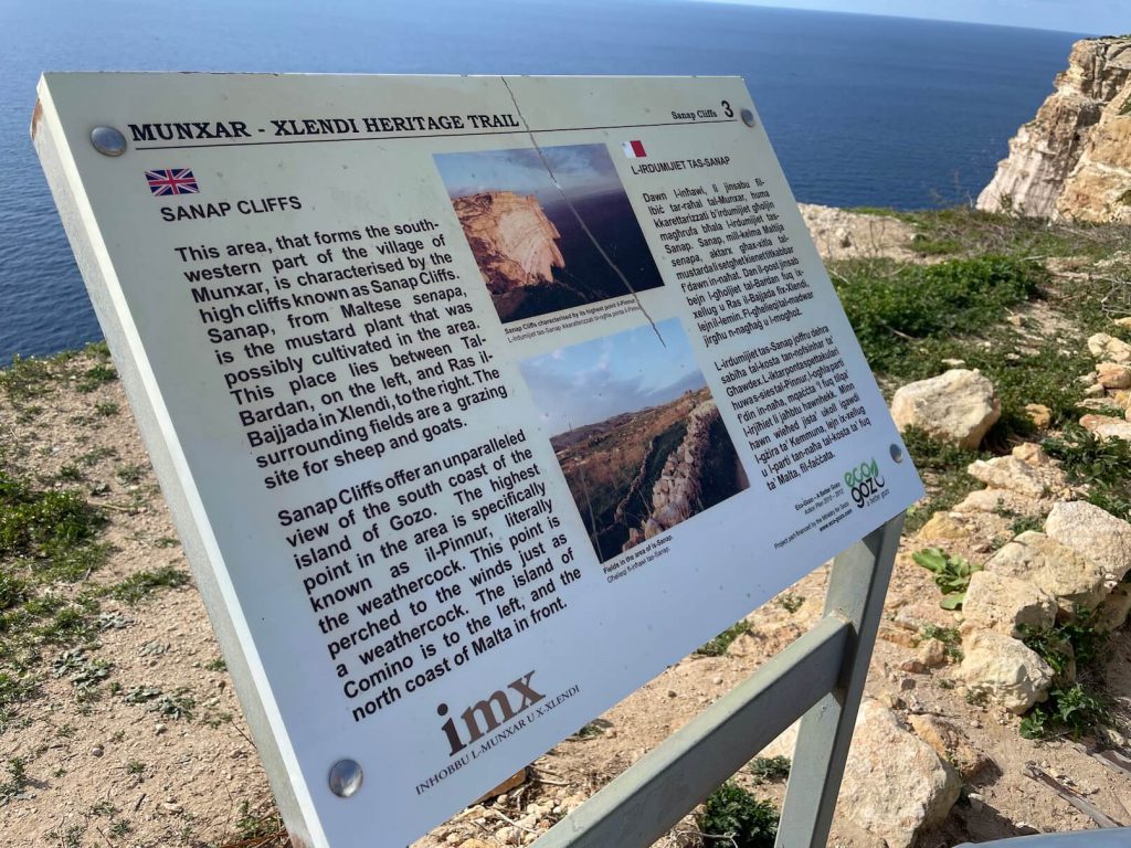 Sanap Cliffs info