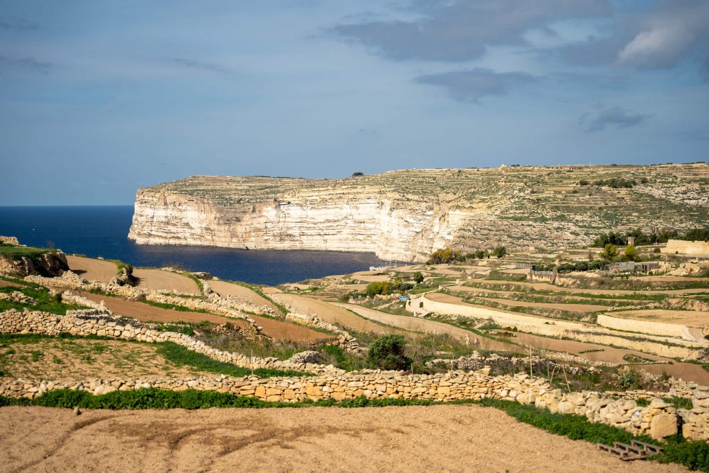 Útesy Gozo