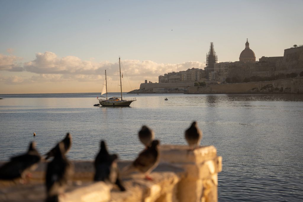 Valletta z přístavu