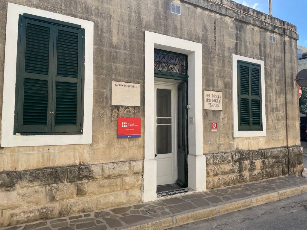 Vstup chrám Tarxien