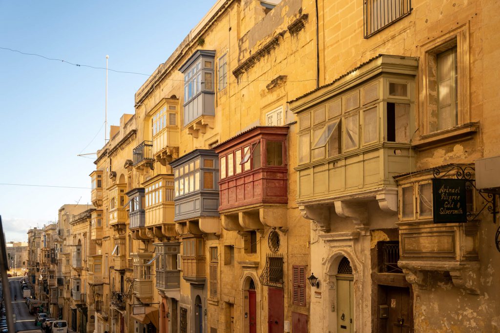 Krásné stavby Valletta