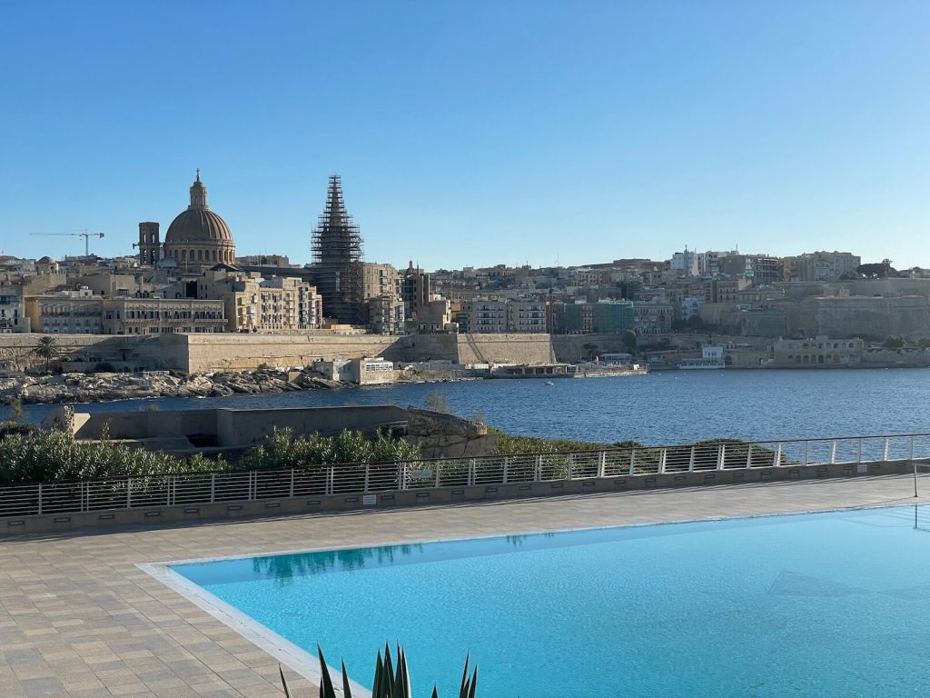 Valletta pohled ze Sliemy