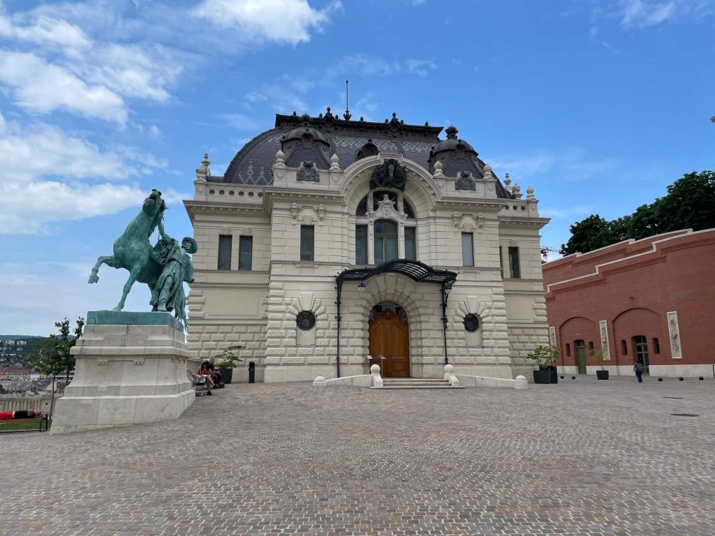 Budapešť Budínský hrad stavby