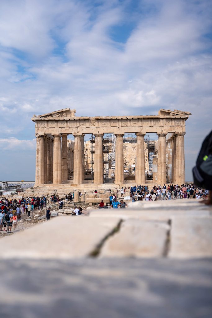 Parthenon Athény