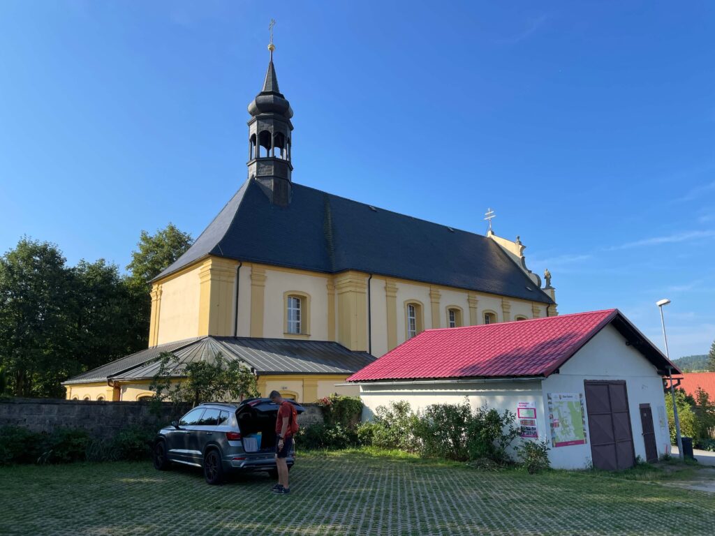 Parkoviště Růžová