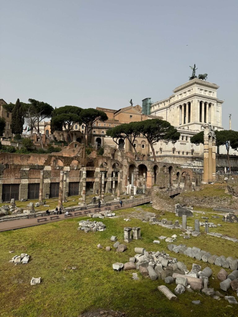 Forum Romanum v Římě