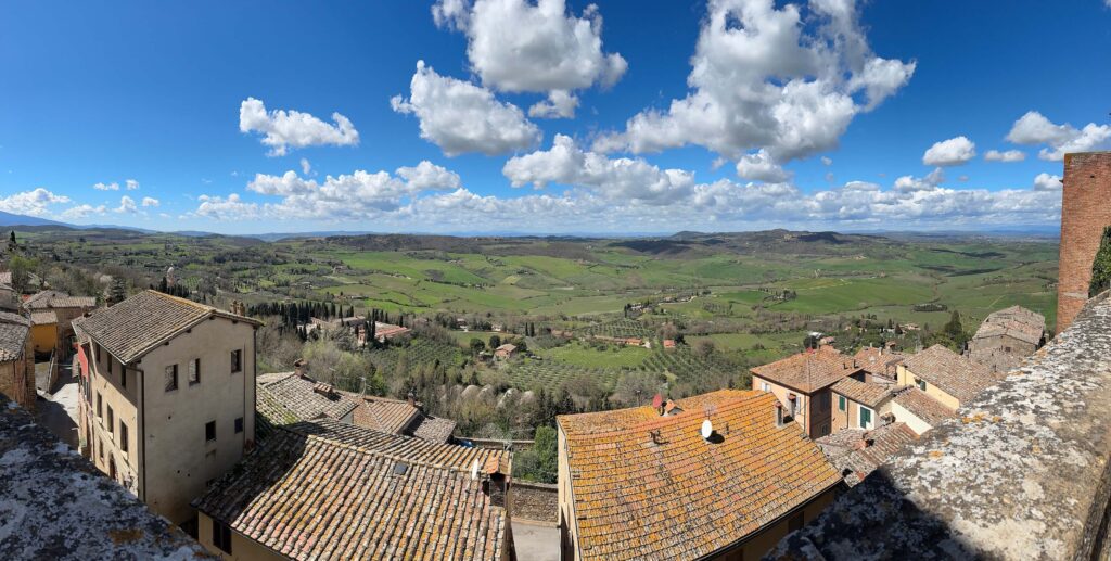 Montepulciano výhled