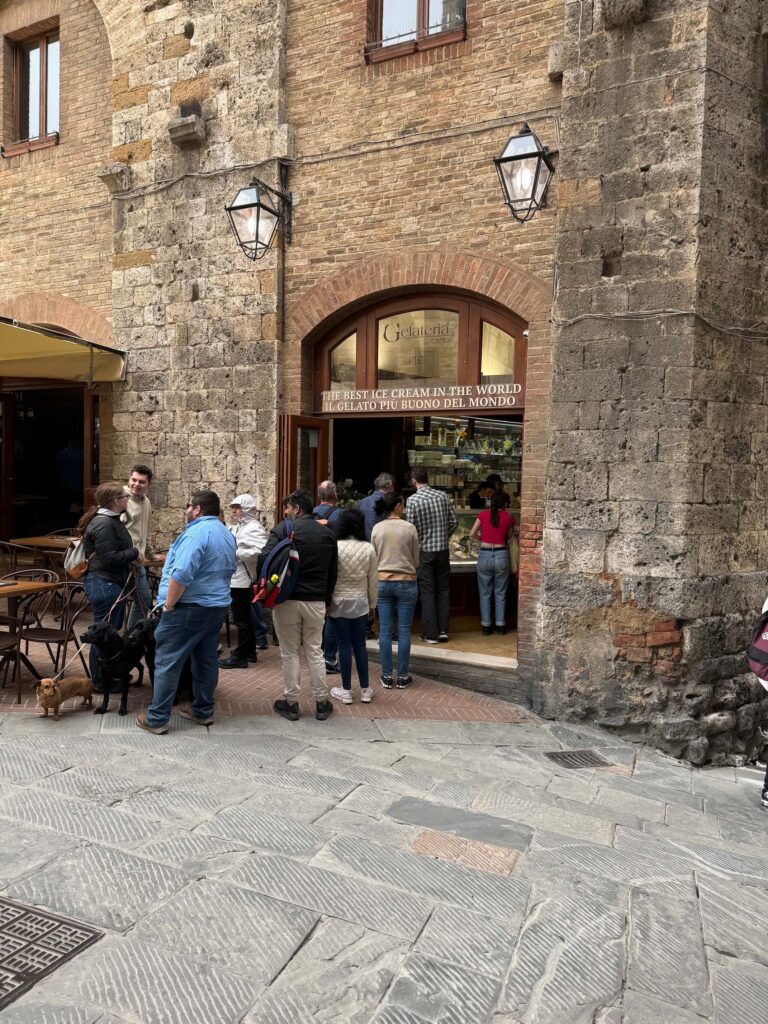 San Gimignano zmrzlinárna