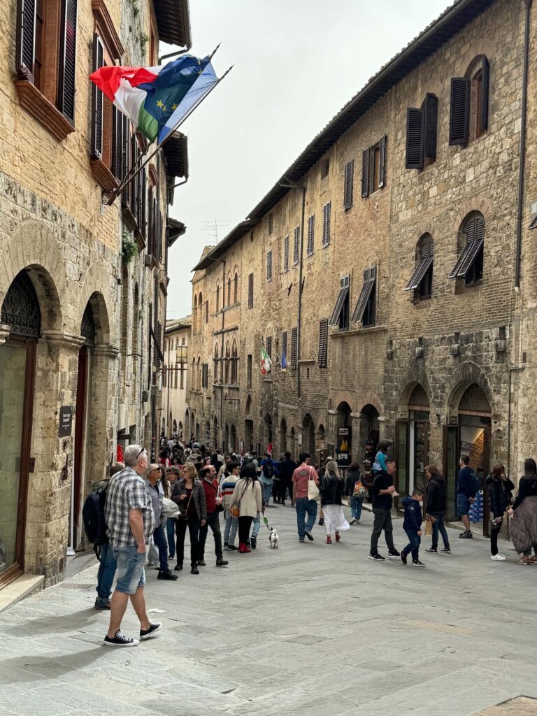 San Gimignano ulička