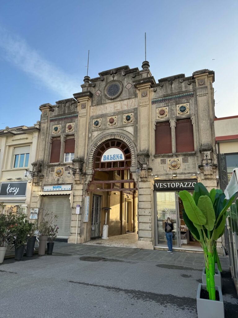 Viareggio na promenádě