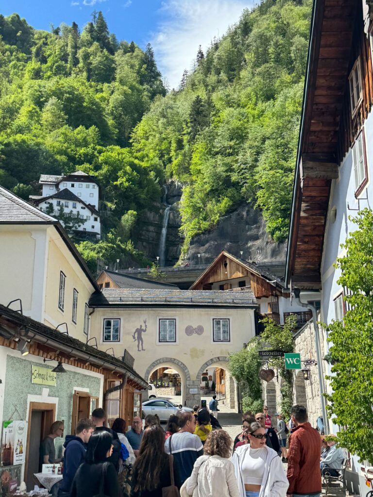 Hallstatt vodopád