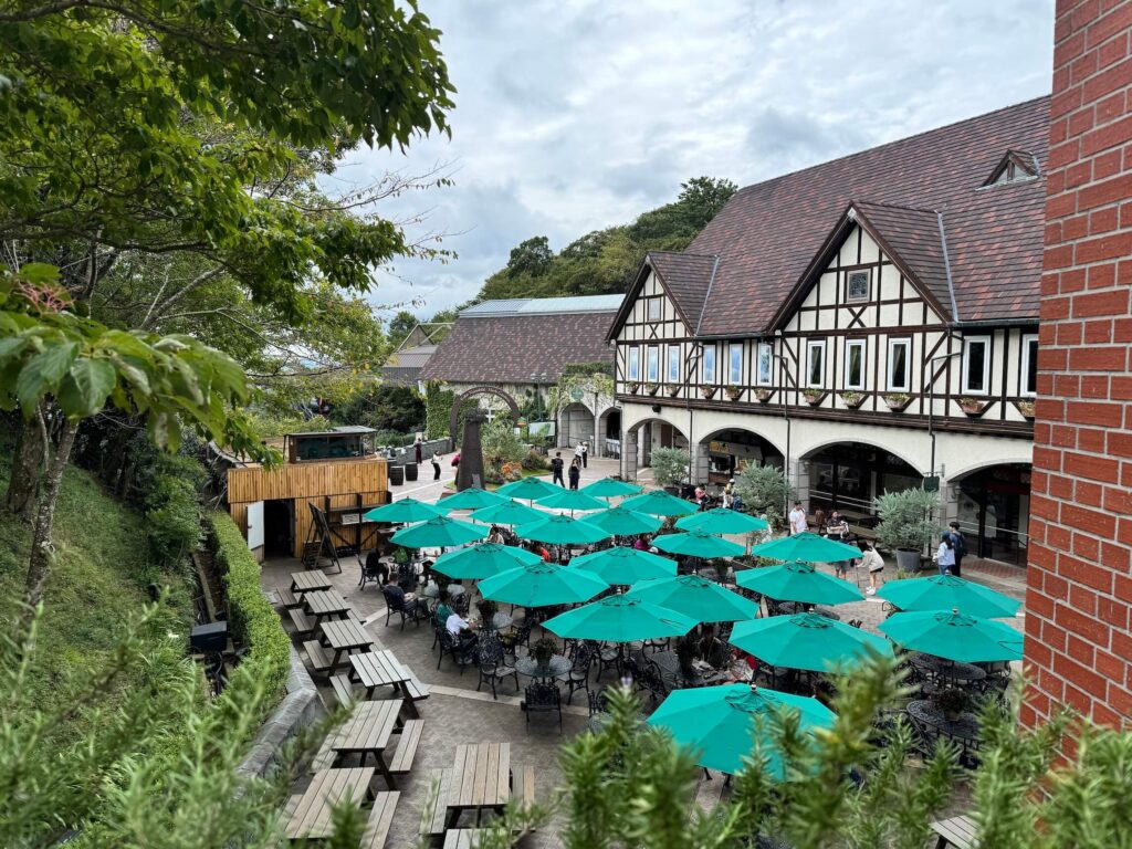 Kóbe - bylinková zahrada Nunobiki Herb Gardens & Ropeway