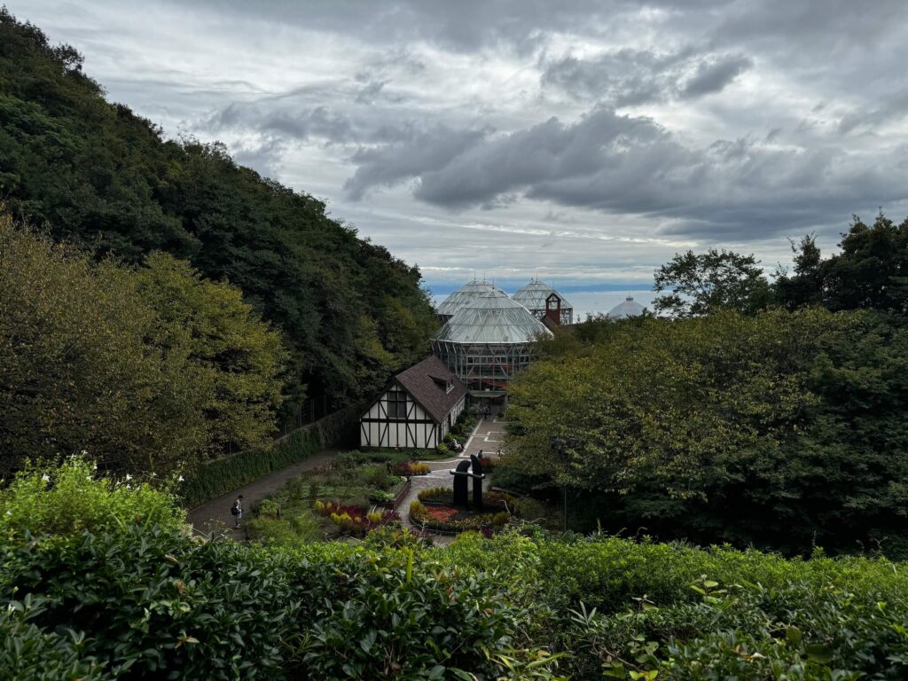 Kóbe - bylinková zahrada Nunobiki Herb Gardens & Ropeway