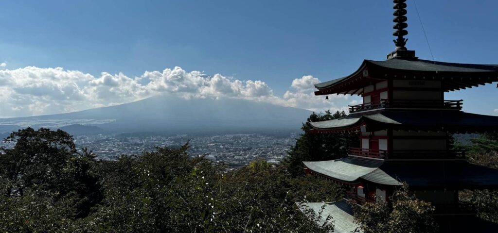 Výlet k hoře Fudži, nejvyšší hoře Japonska