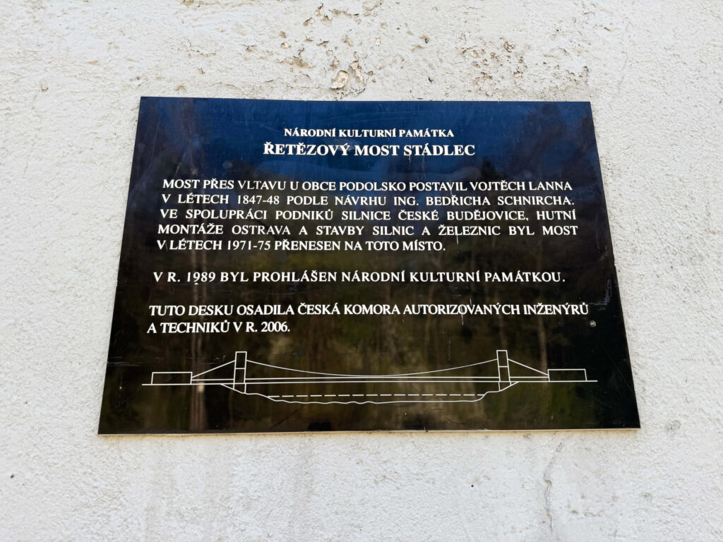 Stádlecký řetězový most