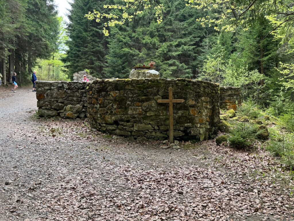 Hauswaldská kaple základy