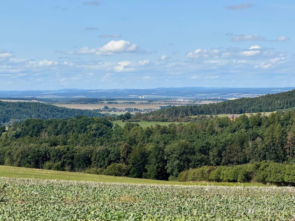 Zámek Nebílovy, stezka a sady