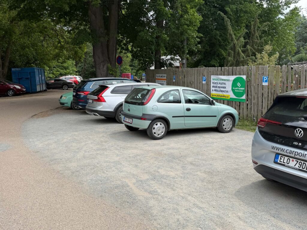 ZOO Plasy parkování