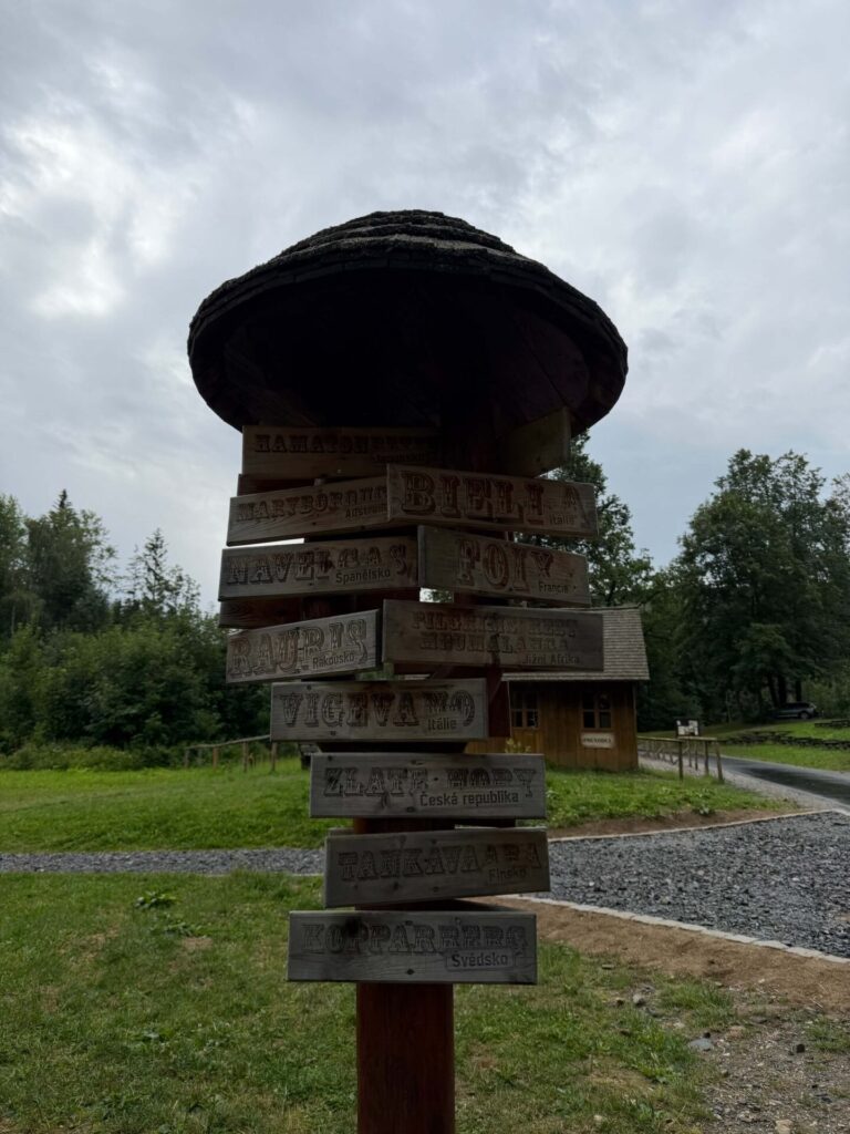 Zlatokopecký skanzen Zlaté hory